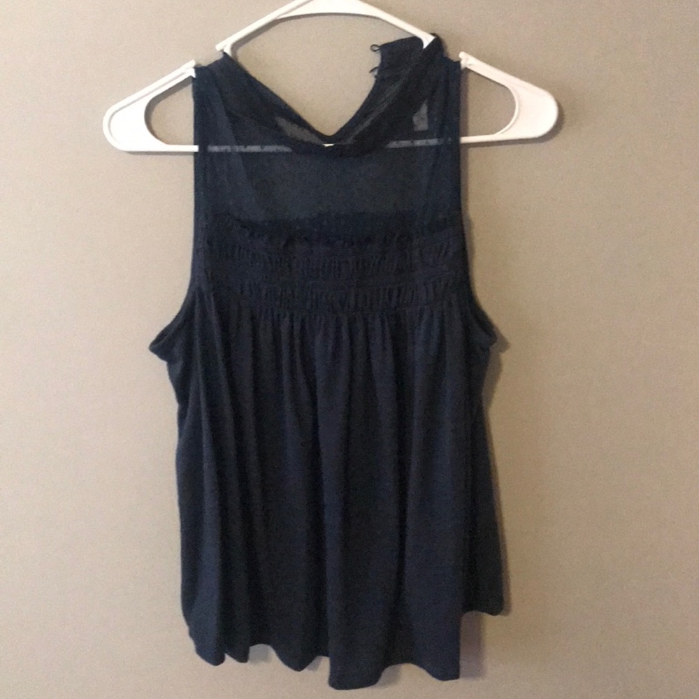 Navy tang top